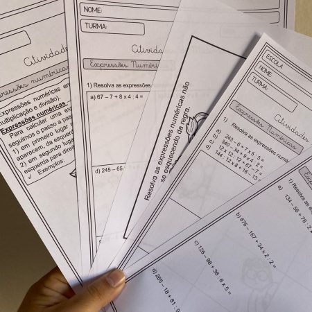 33 - Expressões Numéricas 5º ano