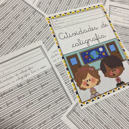 atividades de caligrafia