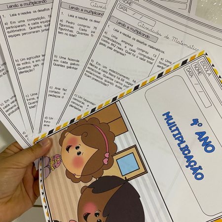 59 - 40 Problemas de Multiplicação - 4° Ano