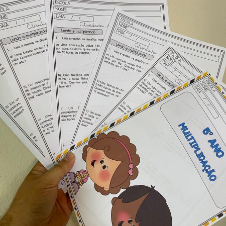 40 problemas de multiplicação 5º ano @clickseducativos