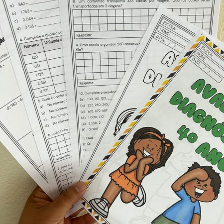 66 - Avaliação Diagnóstica Matemática - 4º ano