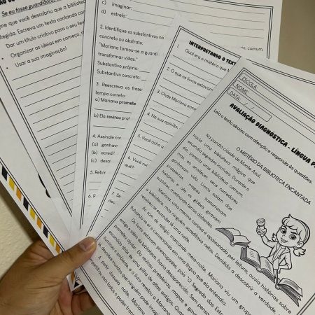 69 - Avaliação Diagnóstica  5º ano - Língua Portuguesa