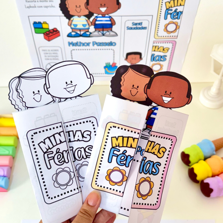 74 - Lapbook Minhas Férias