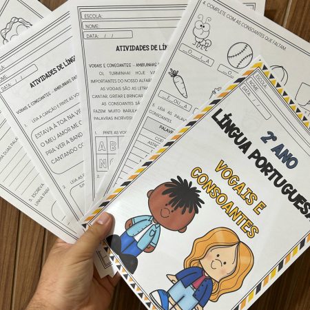 80 - Vogais e Consoantes - 2º ano