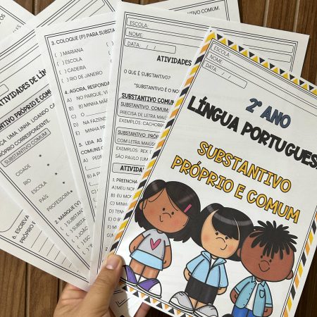 81 - Substantivo próprio e comum - 2º ano
