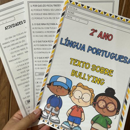 84 - Texto sobre bullying - 2º ano