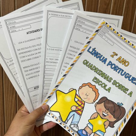 87 - 2º ano - Quadrinhas sobre a Escola