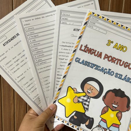 89 - 3º ano - Classificação Silábica