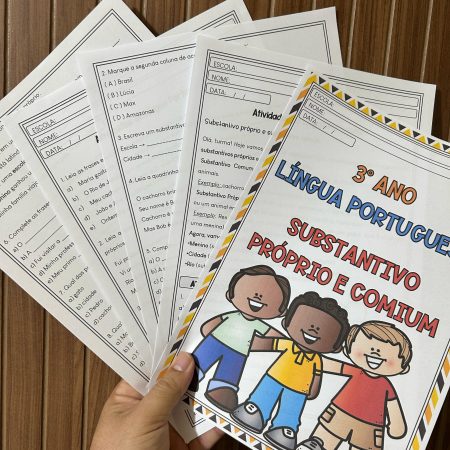 91 - 3º ano - Substantivo próprio e comum