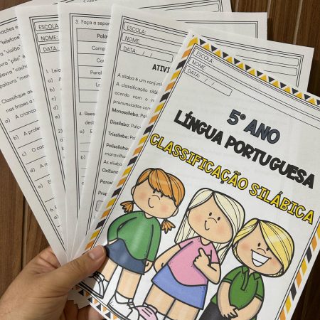 111 - 5º ano - Classificação Silábica