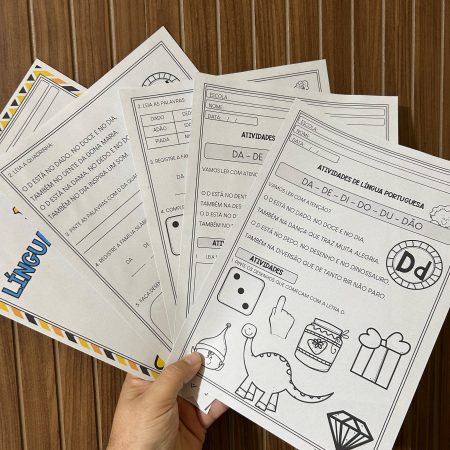 115 - Letra D - alfabetização