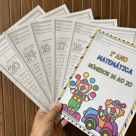 117 - Números do 16 ao 20 - alfabetização