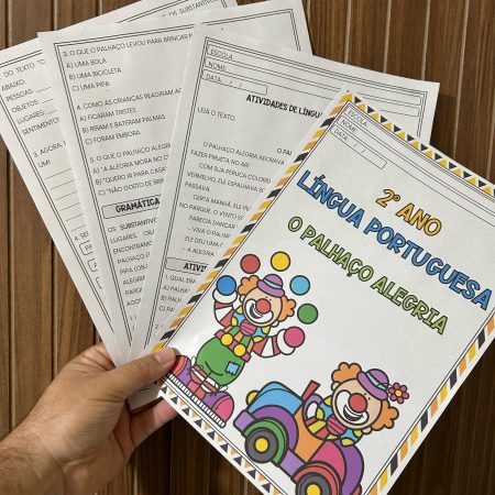 121 - Texto: O palhaço Alegria - 2º ano