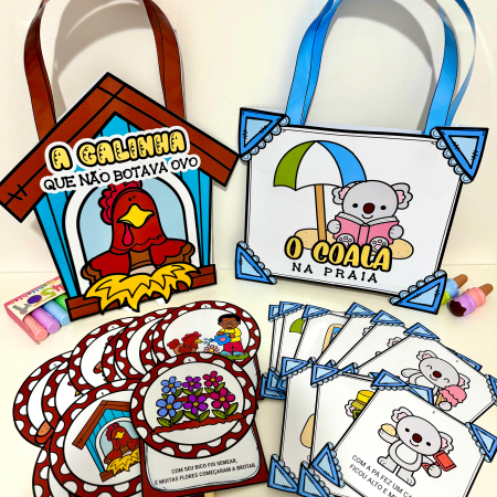 159 - Combo – 2 Histórias Rimadas na Sacola