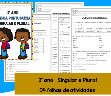 163 - 2º ano Singular e Plural