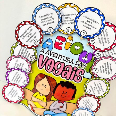180 - Luva aventura das vogais