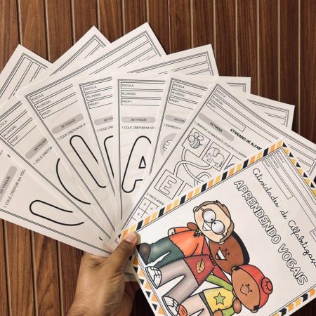 169 - Aprendendo as vogais