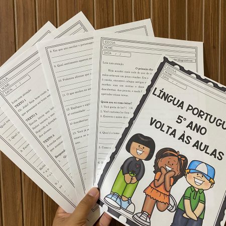 186 - 5º ano Diagnóstica Língua Portuguesa