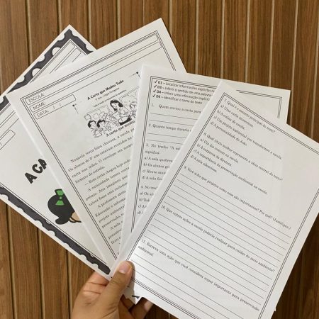 204 - 5º ano texto com descritores