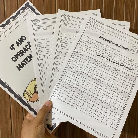 199 - 4º ano operações matemáticas