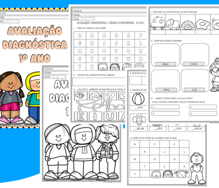 183 - Diagnóstica Português 1º ano