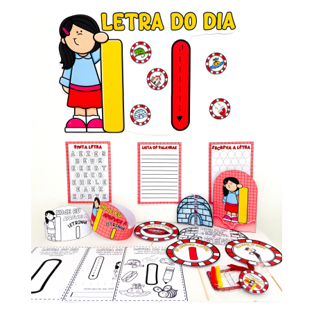 221 - Kit Letra I