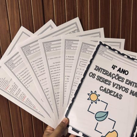 248 - 4º ano Interações entre os seres vivos nas cadeias alimentares