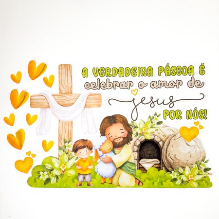 241 - Painel Páscoa Amor de Jesus