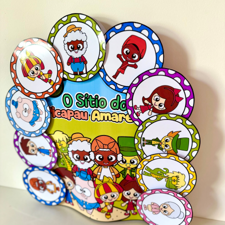 259 - Luva personagens do Sítio do Picapau Amarelo