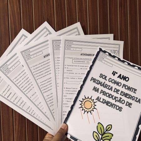 251 - 4º ano Sol como fonte primária de energia na produção de alimentos