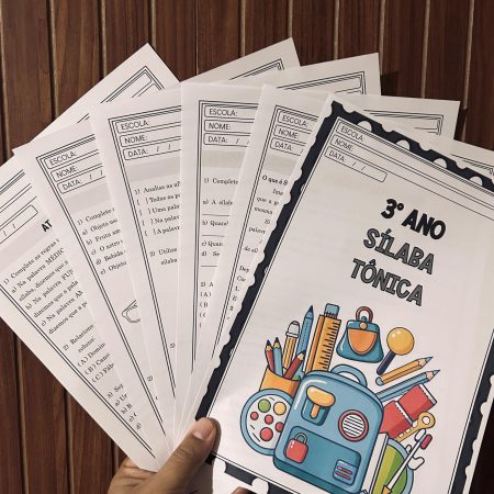 288 - 3º ano Sílaba Tônica