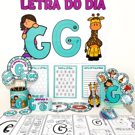 297 - 1º ano Kit Letra G