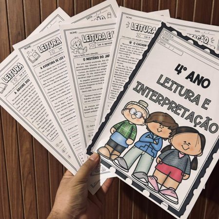 308 - 4º ano textos e interpretação