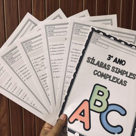 286 - 3º ano sílabas simples e complexas