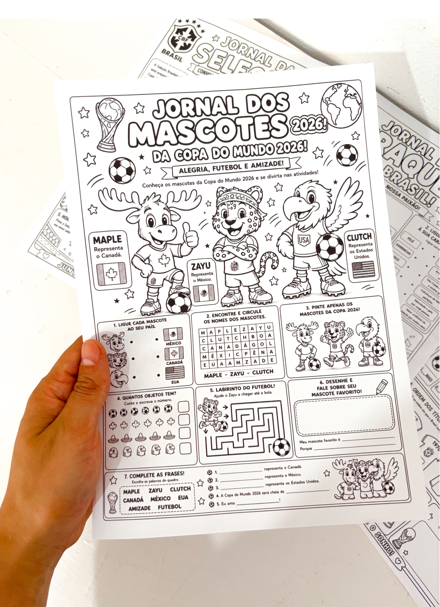 324 - Jornais dos craques do Brasil - Imagem 2