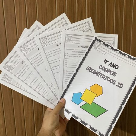 315 - 4º ano Corpos Geométricos 2D