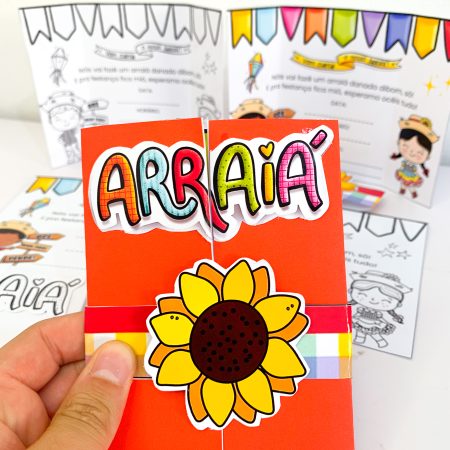 322 - Kit convite Arraiá