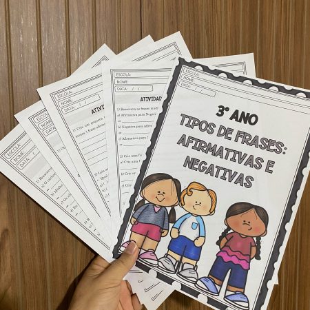 340 - 3º ano tipos de frases