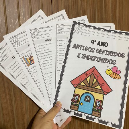 342 - 4º ano artigo definido e indefinido