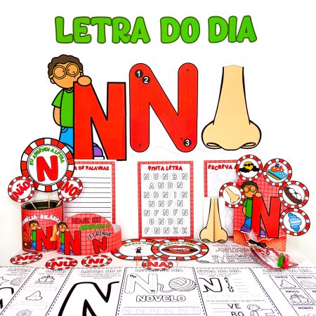 334 - Kit Letra N
