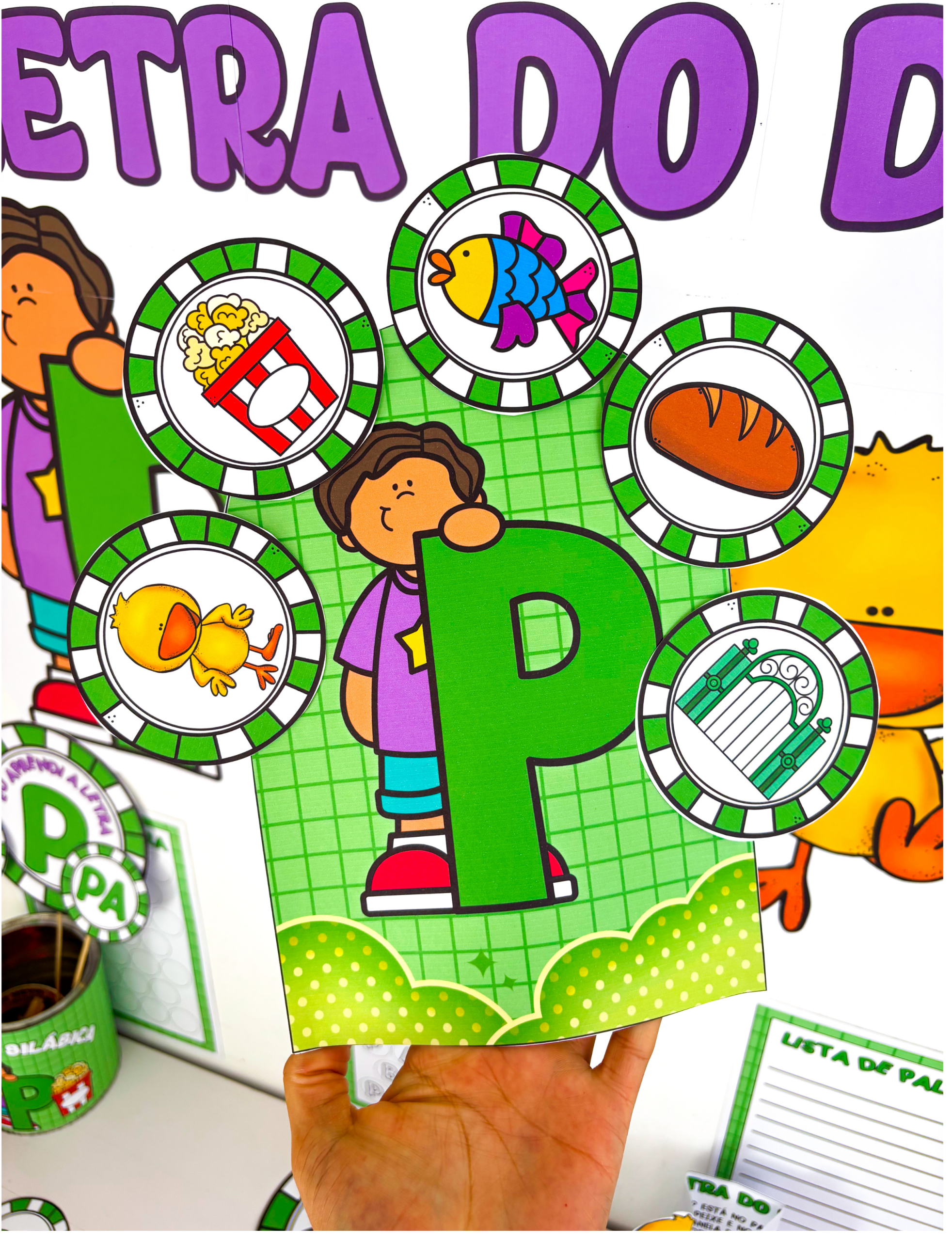 364 - 1º ano Kit Letra P - Imagem 4