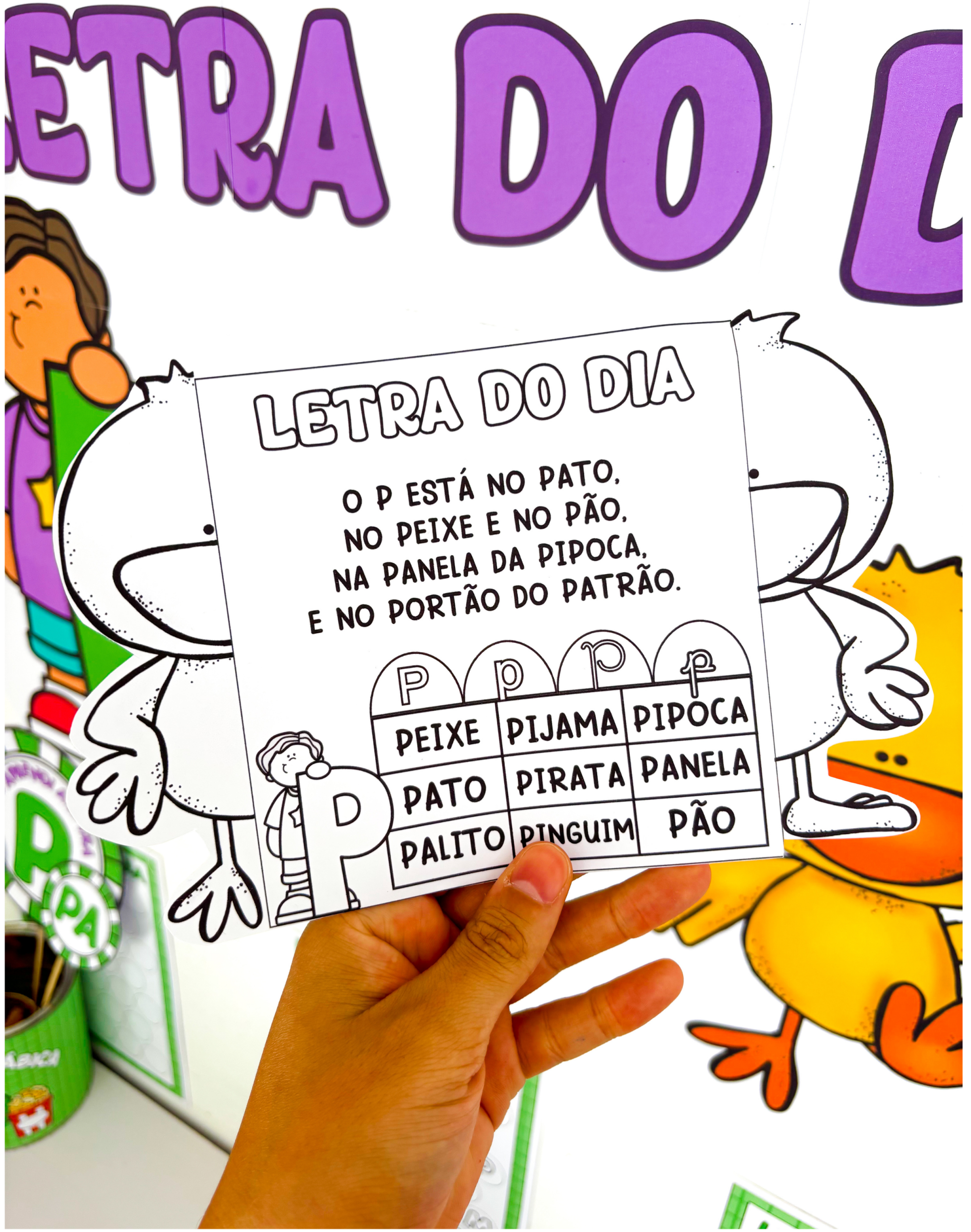 364 - 1º ano Kit Letra P - Imagem 3