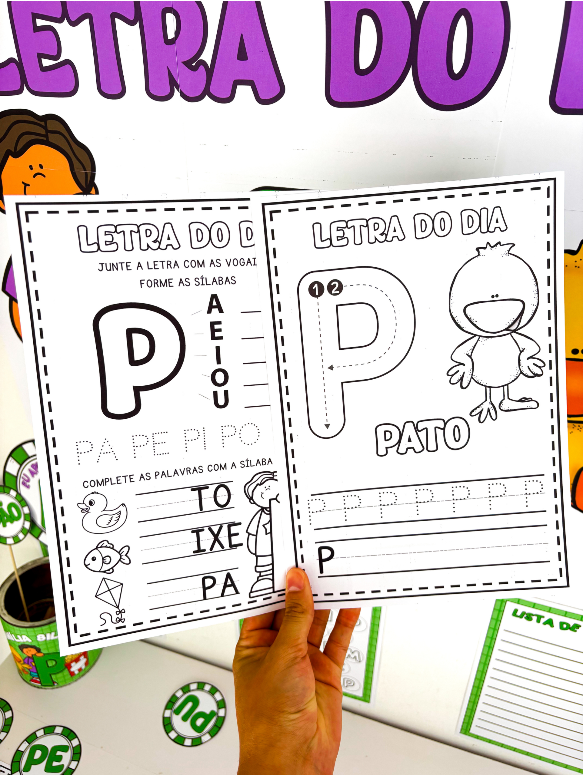 364 - 1º ano Kit Letra P - Imagem 2