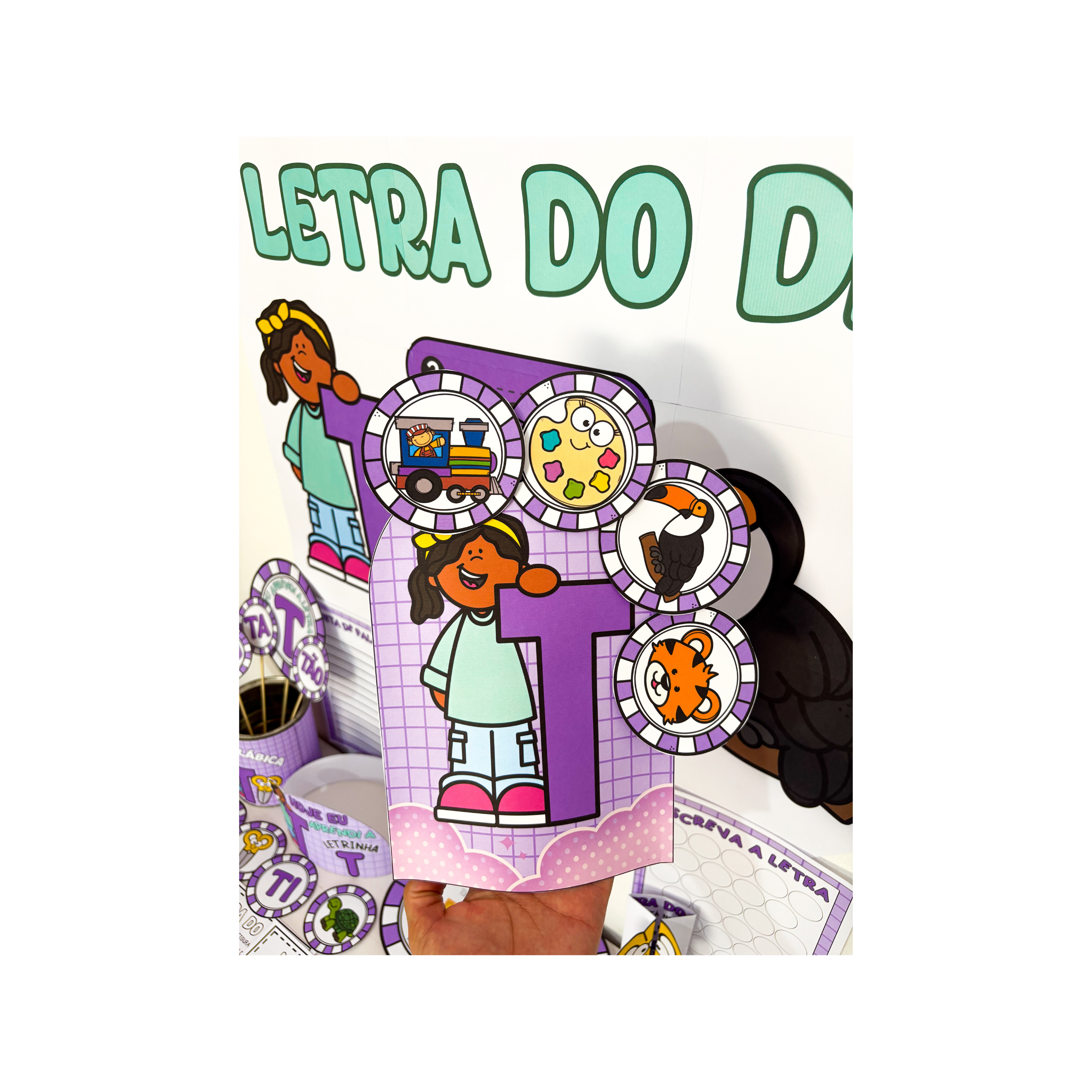 374 - 1º ano Kit Letra T - Imagem 2
