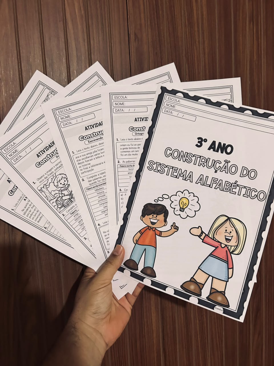 380 - 3º ano construção do sistema alfabético