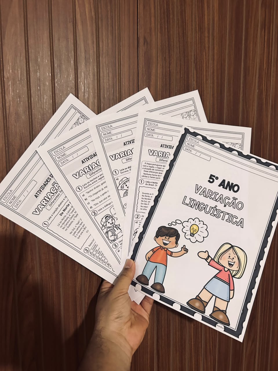 378 - 5º ano variação linguística