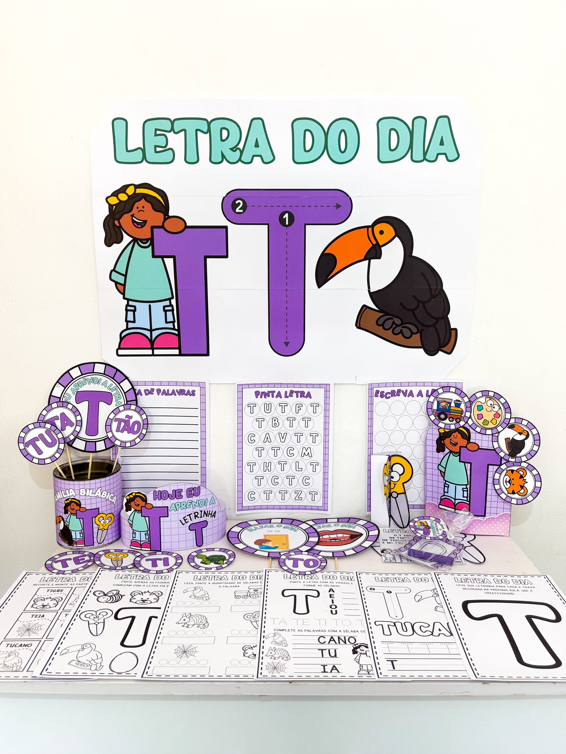 kit letra T