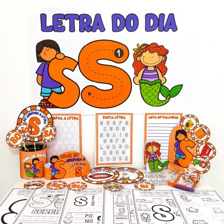 373 - 1º ano Kit Letra S