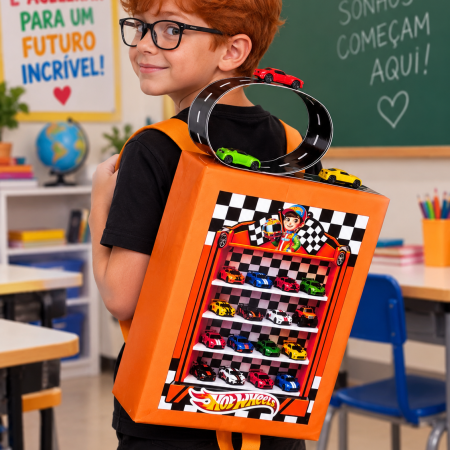 383 - Mochila Hot wheels