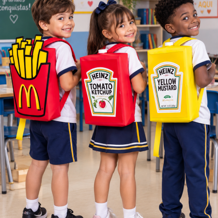 mochila fast food